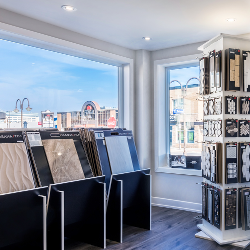 ceramique dans notre salle de montre